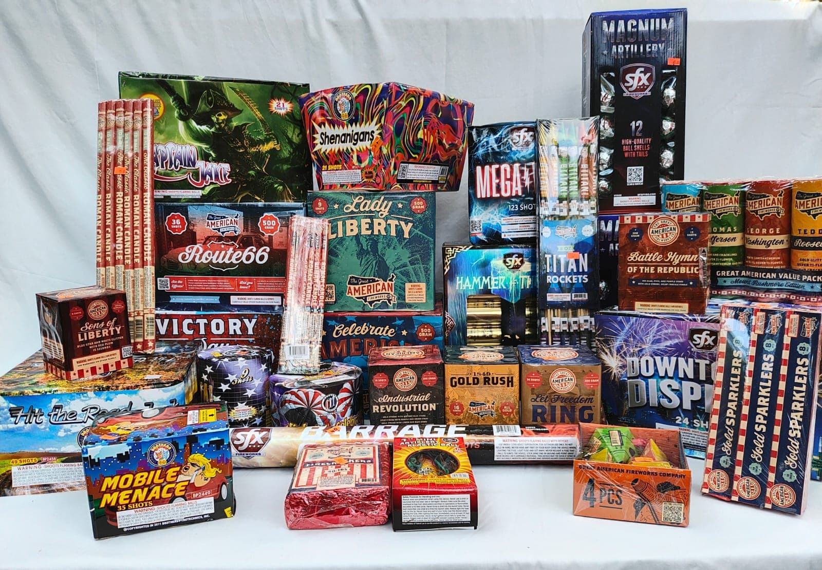 Image of the firework package.