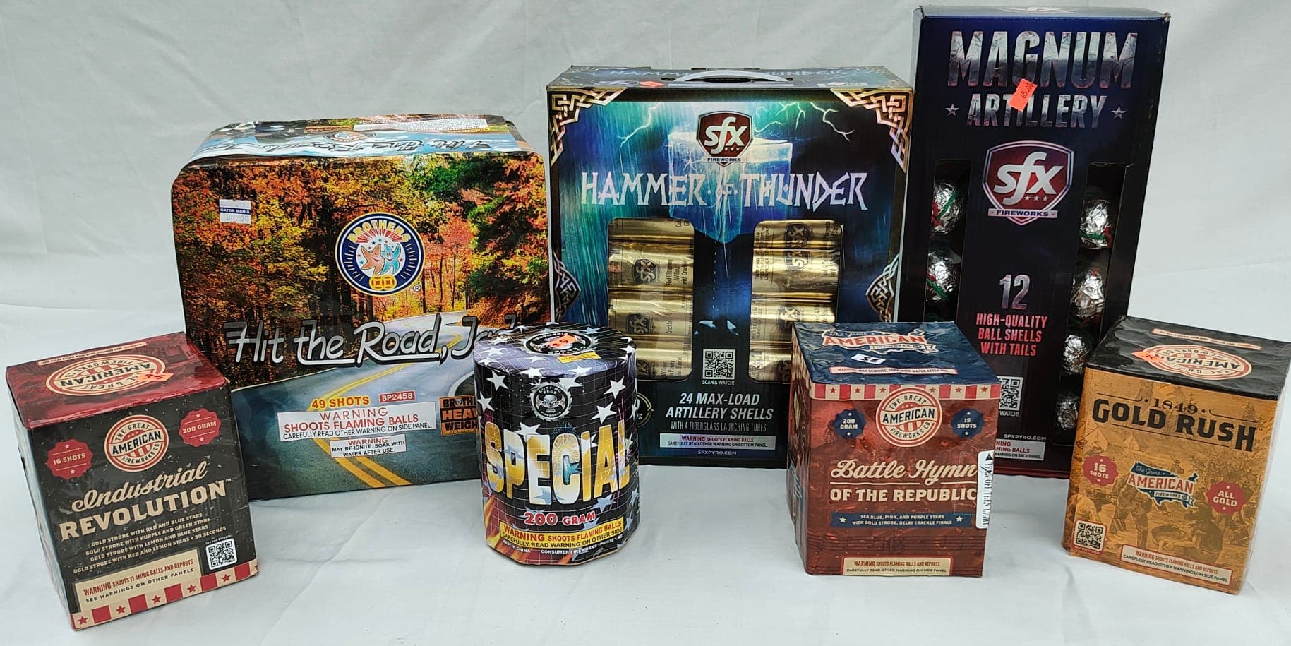 Image of the firework package.