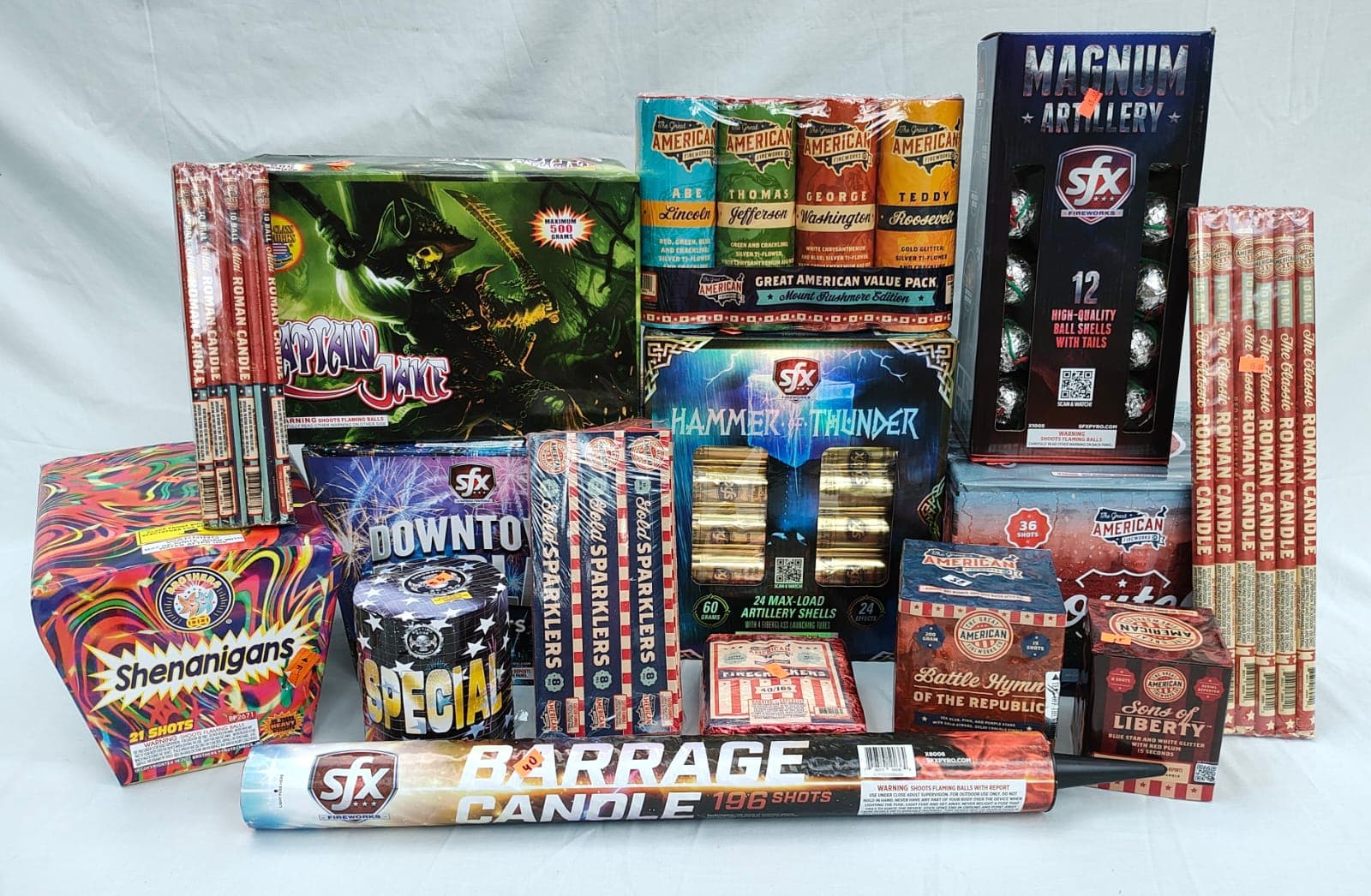 Image of the firework package.